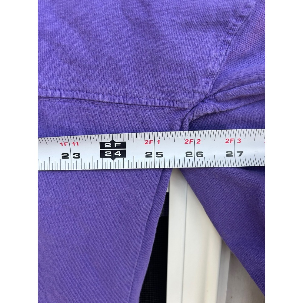 Disney Parks Spirit Jersey Walt Disney World Purple Glitter Puff Print Large - Picture 9 of 11